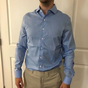 Express slim fit dress shirt